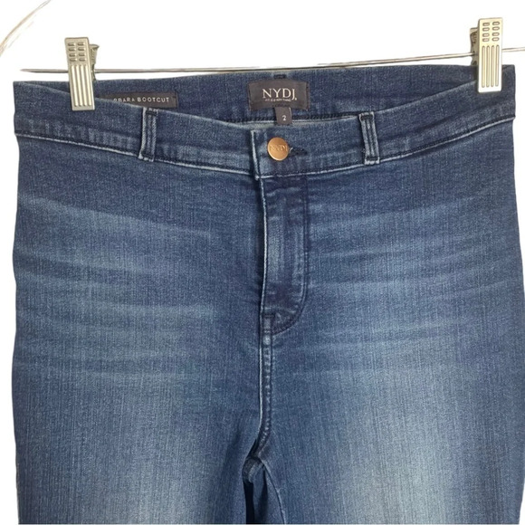 NYDJ Women’s Barbara Bootcut Blue Jeans Size 2 Lift Tuck Technology - Picture 3 of 11
